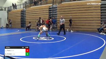 120 lbs 3rd Place - Joey Felix, Roundtree Wrestling vs Kaiden Fisher, Lake Norman