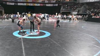 4A 138 lbs Cons. Round 2 - Rey Chavira, Grants vs Jerome Salazar, Legacy Academy