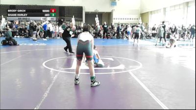 85 lbs Rr Rnd 5 - Brody Girch, Warhawks - ESC vs Shane Hurley, American MMAW - ESC