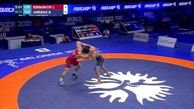 82 kg Finals 1-2 - Jalgasbay Berdimuratov, Uzbekistan vs Burhan Akbudak, Turkey