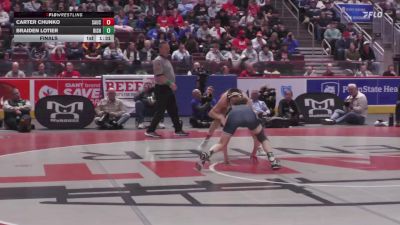 107 lbs Final - Carter Chunko, Saucon Valley vs Braiden Lotier, Bishop McDevitt