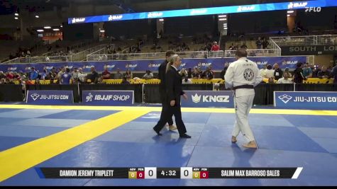 Salim Max Barroso Sales vs Damion Jeremy Triplett 2026 Pan Jiu Jitsu IBJJF Championship