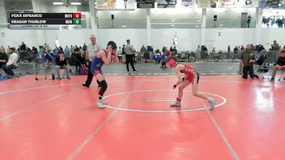 81 lbs Consi Of 8 #2 - Foxx DiFranco, Mayo Quanchi WC vs Deagan Thurlow, Maine Hammahs