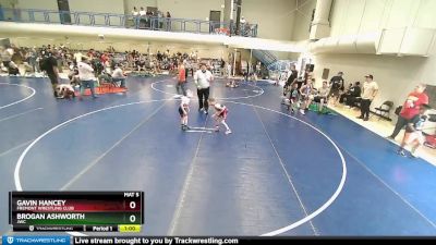 48-48 lbs Round 3 - Gavin Hancey, Fremont Wrestling Club vs Brogan Ashworth, JWC