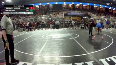 190 lbs Quarterfinal - CERENITY WHITING, Countryside vs Ani Brown, Matanzas