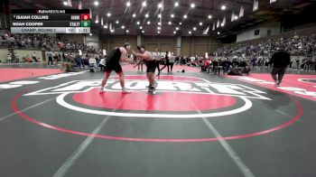 285 lbs Champ. Round 2 - Noah Cooper, Staley vs Isaiah Collins, Ozark