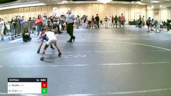 58 lbs 3rd Place - Jude Varela, Juggernaut WC vs Noah Choi, Rancho Bernardo WC