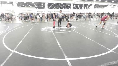 78 lbs Quarterfinal - Angelina Ramirez, Mantanona TC vs Ava Guymon, Carlsbad Combat WC
