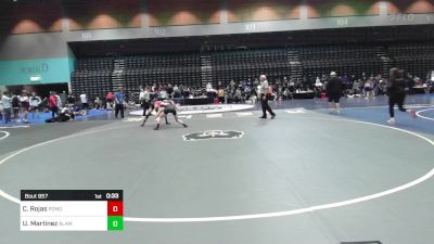 132 lbs Consi Of 32 #2 - Carlos Rojas, Pomona vs Uriah Martinez, Alamosa