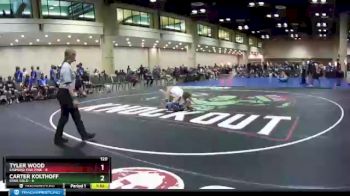 120 lbs Round 6 (8 Team) - Tyler Wood, Diamond Fish Pink vs Carter Kolthoff, Iowa Gold