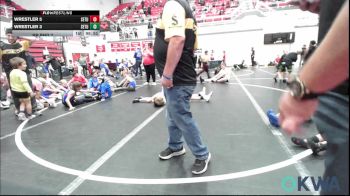 46 lbs Round Of 32 - Tanner Birch, Tecumseh Youth Wrestling vs Canon Jones, Harrah Little League Wrestling
