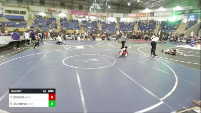 94 lbs Consi Of 4 - Tessa Stevens, Windsor Middle School vs Emilie Quinteros, Greeley United