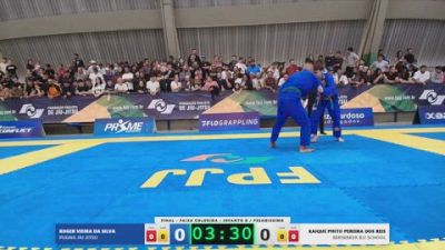 ROGER VIEIRA DA SILVA vs KAIQUE PINTO PEREIRA DOS REIS 2026 FPJJ Copa Grandes Mestres Etapa 3