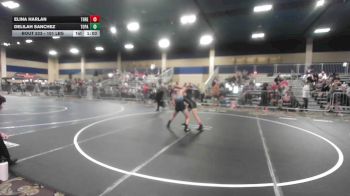 101 lbs Round Of 32 - Elina Harlan, Threshold WC vs Delilah Sanchez, Topanga-Btsla