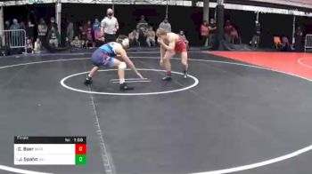 160 lbs Final - Carter Baer, Baers Den / Grainhouse Grapplers vs Jack Spahn, Islip