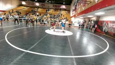 156-170 lbs 1st Place Match - Brittany Weber, CY Middle School vs Haylo Chavez, Riverton Middle School