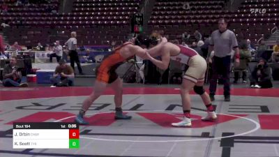 172 lbs Cons Round 1 - Jessie Orbin, Chartiers-Houston vs Kyle Scott, Tyrone