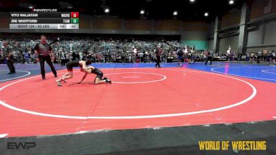 80 lbs Consi Of 8 #2 - Vito Naljayan, Mat Assassins vs Jre Whitford, TEAM PRIDE ACADEMY