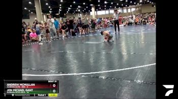 60 lbs Placement (16 Team) - Andrew McMullan, Alabama Elite - Red vs Jon Michael Gant, Alabama Elite Gold