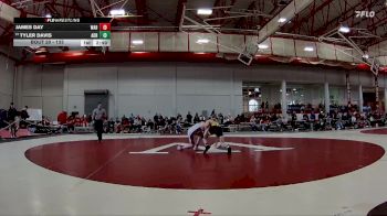 133 lbs Champ. Round 1 - Tyler Davis, Adrian vs James Day, Wabash