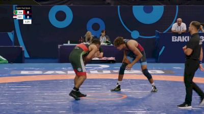 80 kg 1/8 Final - Shaapbas Esgerov, Turkmenistan vs Yassin Hosny Aly Ezzat, Egypt