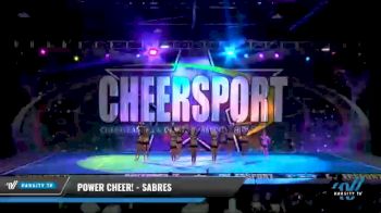 Power Cheer! - Sabres [2021 L5 Senior - D2 Day 2] 2021 CHEERSPORT National Cheerleading Championship