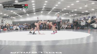 138 lbs 1st Place Match - Arturo Reyes, Mat Assassins Wrestling Club vs Cain Crosson, Sebolt Wrestling Academy