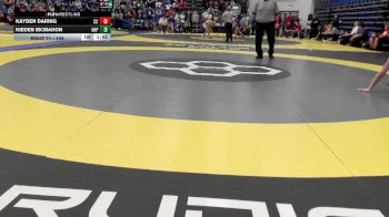126 lbs Champ. Round 1 - Kayden Daring, Columbia City vs Kieden McMahon, Napoleon