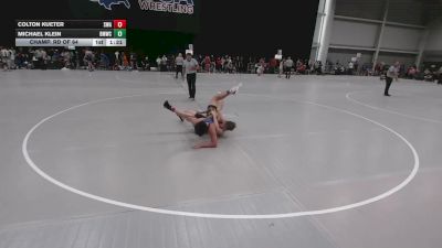 144 lbs Champ. Rd Of 64 - Colton Kueter, Sebolt Wrestling Academy vs Michael Klein, Brother Melchior Wrestling Club