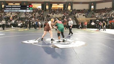 235 lbs Round 2 - Laylah Jefferson, Arundel vs Sophia Garbarino, Hereford