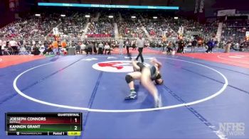 3A-144 lbs Quarterfinal - Kannon Grant, Cody vs Joeseph Connors, Buffalo