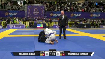 Ana Carolina De Lima Sousa vs Julia Correia De Jesus 2026 European Jiu-Jitsu IBJJF Championship