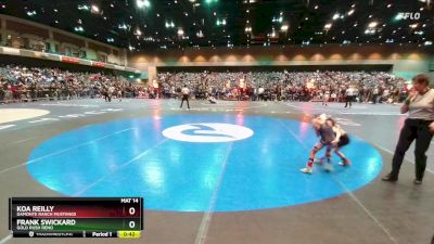 46-47 lbs Round 1 - Frank Swickard, Gold Rush Reno vs Koa Reilly, Damonte Ranch Mustangs