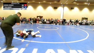 145 lbs Semis - Anshul Kumar, New Jersey vs Eva Barry, New Jersey