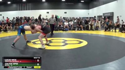 159 lbs Round 4 (6 Team) - Colton Sipes, Revival vs Lucas Wick, Wrestling University