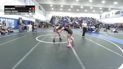 110 lbs Cons. Round 4 - Rosalinda Santos-Martinez, Imperial vs Marissa Morelos, Downey