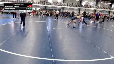 Silver 165 lbs Champ. Round 1 - William Hittinger, Augustana (IL) vs Owen Milder, Luther