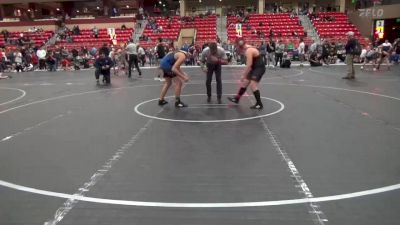 150 lbs 5th Place Match - Nolan Hull, Andover Wrestling Club vs Justin Peck Jr, Nebraska Boyz Wrestling