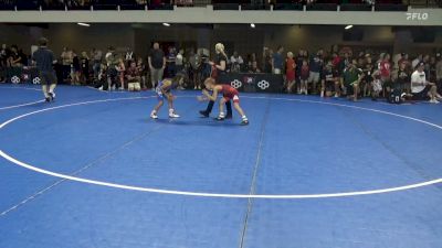 56 lbs Champ. Rd Of 16 - Wyatt Michael, Contenders Wrestling Academy vs Stonewall King, Bobcat Wrestling Club