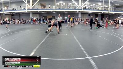 110 lbs Finals (2 Team) - Alex Marchetti, Mat Assassins Black vs Gabe Oberheim, Team Shutt