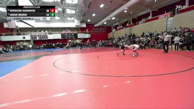 115 lbs Cons. Round 3 - Adam Rezeik, Livermore vs Spencer Sisneros, San Marin