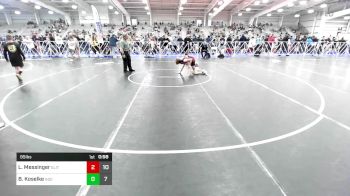 95 lbs Rr Rnd 2 - Lucas Messinger, Elite NJ MS Red vs Brody Koselke, Indiana Outlaws Maroon