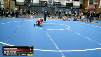 54-58 lbs Round 3 - Tomen Richter, Ben Lomond Wrestling vs Maximus Brown, Northside Wrestling Club