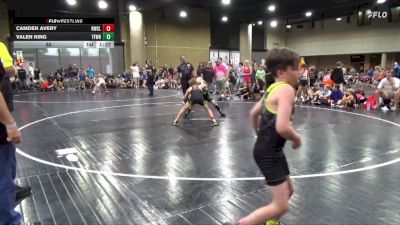 80 lbs Round 1 (6 Team) - Valen King, The Factory Wrestling vs Camden Avery, Rabbit WC