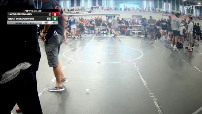 110 lbs Quarterfinal - Jacob Friedland, Emperor Trained vs Bear Wesolowski, Wrestlowskis