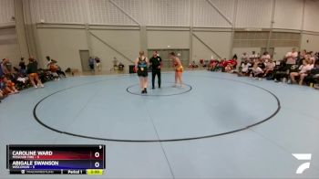 200 lbs Semis & 3rd Wb (16 Team) - Caroline Ward, Missouri Fire vs Abigale Swanson, Wisconsin