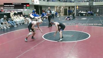 145 lbs Finals (8 Team) - Hunter Frank, Caledonia, MN vs Nikolas Gray, Wellington, FL