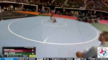 44 lbs Champ. Round 1 - Abel Rankin, Maverick Elite Wrestling Club vs McCoy Hall, Randall Youth Wrestling Club