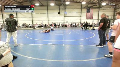 165 lbs Rr Rnd 2 - Nico Folino, OHIO GOLD - MS vs Lucas Collins, Triumph Blue - MS
