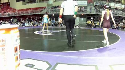 105 lbs Round 1 (6 Team) - Lilly Harlow, Conestoga vs Naomi Orihuela, Crismon High School